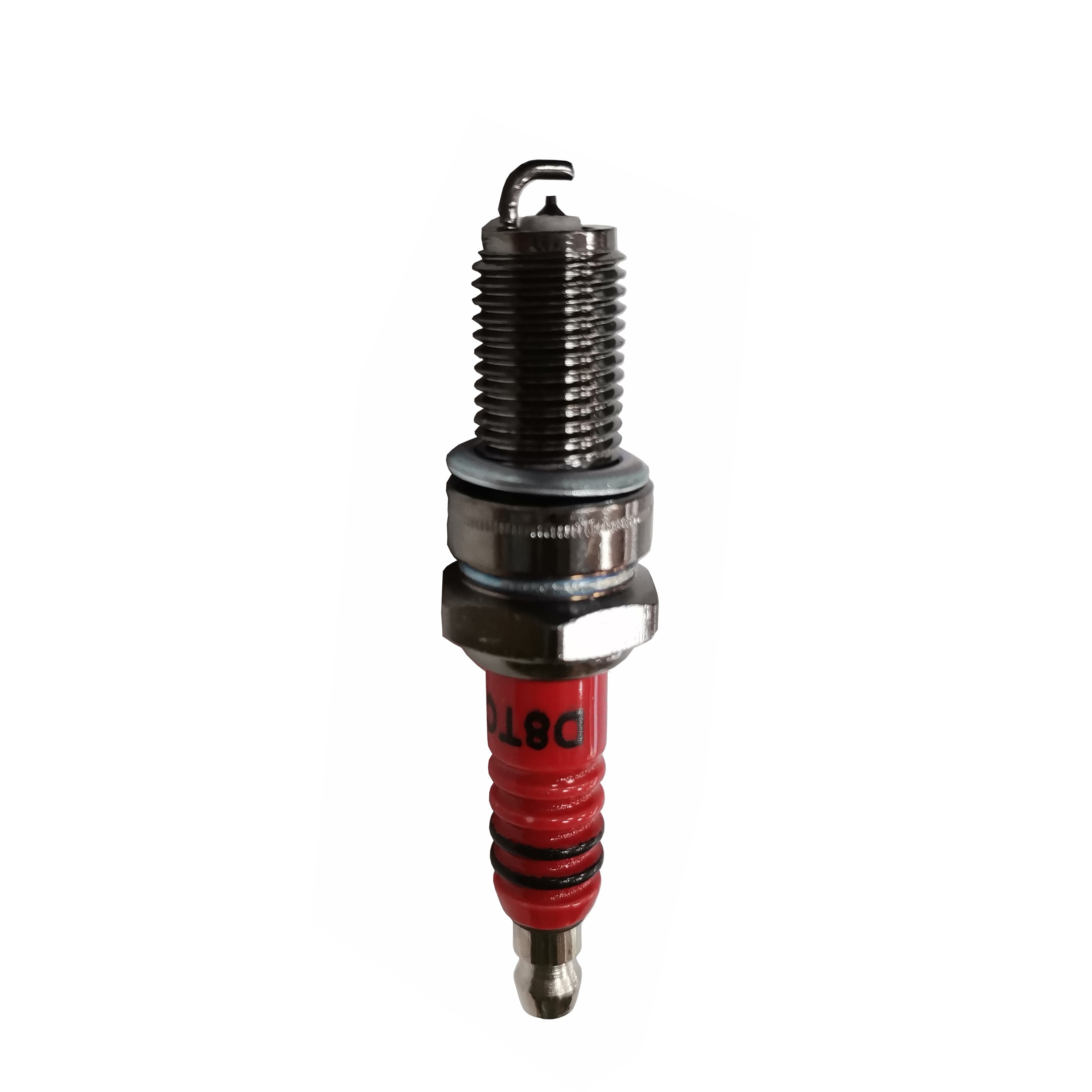 China Manufacturer Single Tip Ceramic Iridium Copper Core Motorcycle Engine Assembly Racing D8Ea Spark Plug D8Tc