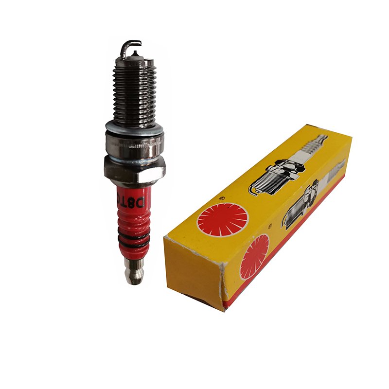 China Manufacturer Single Tip Ceramic Iridium Copper Core Motorcycle Engine Assembly Racing D8Ea Spark Plug D8Tc
