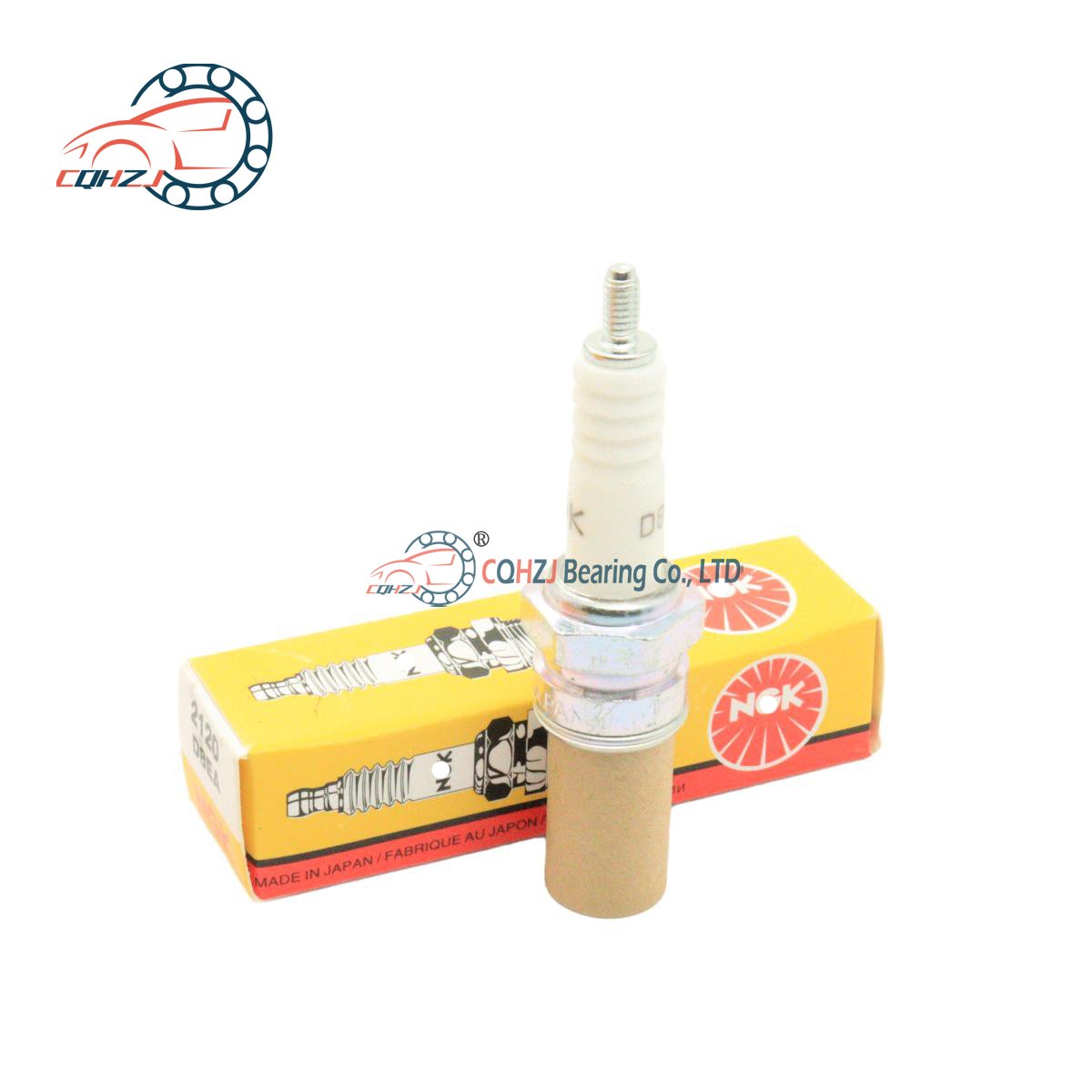 CQHZJ High performance ceramic burner single electrode motorcycle engine part iridium C7HSA A7TC D8EA CPR6EA spark plug for GY6