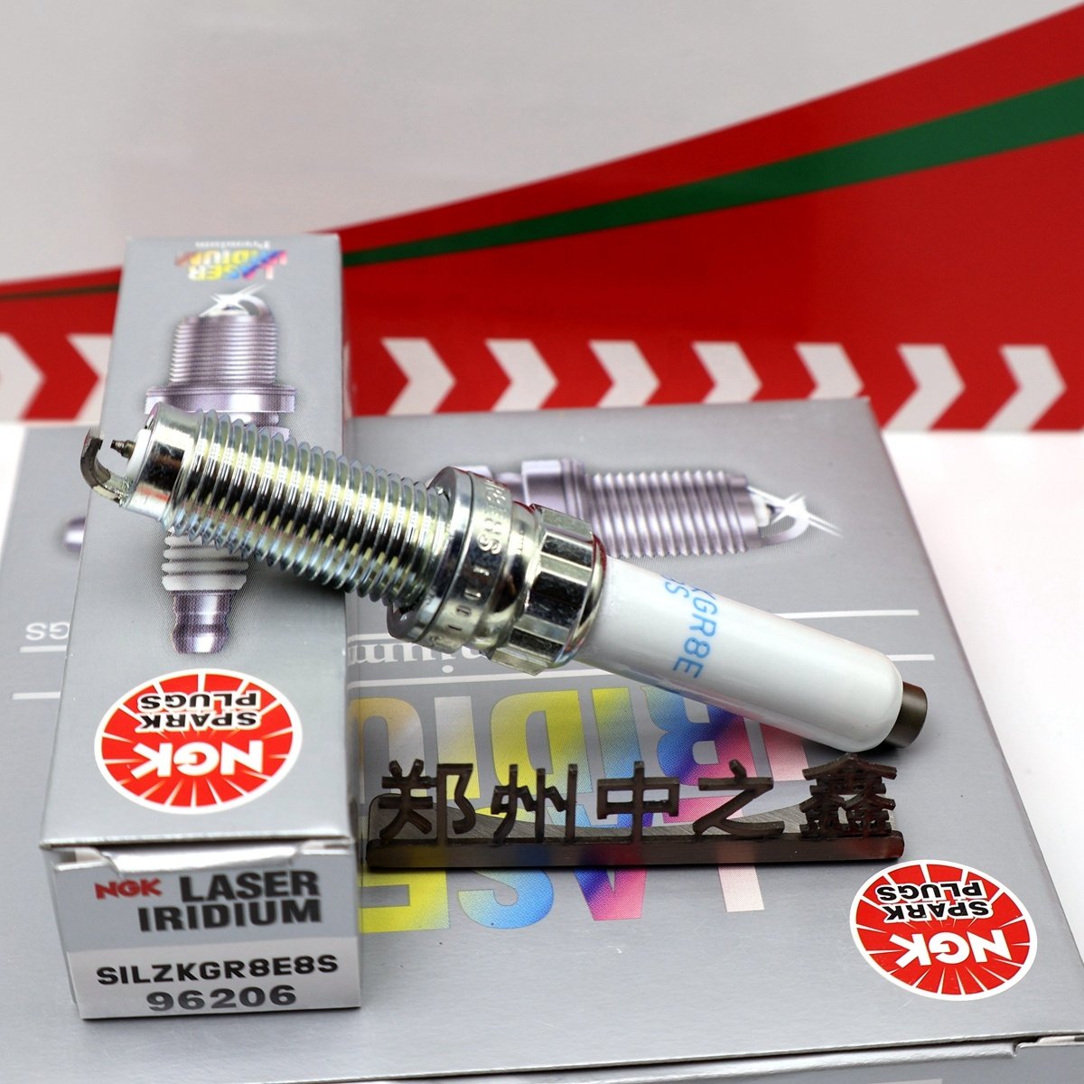 Genuine NGK 96206 SILZKGR8E8S Original NGK Iridium Platinum spark plug