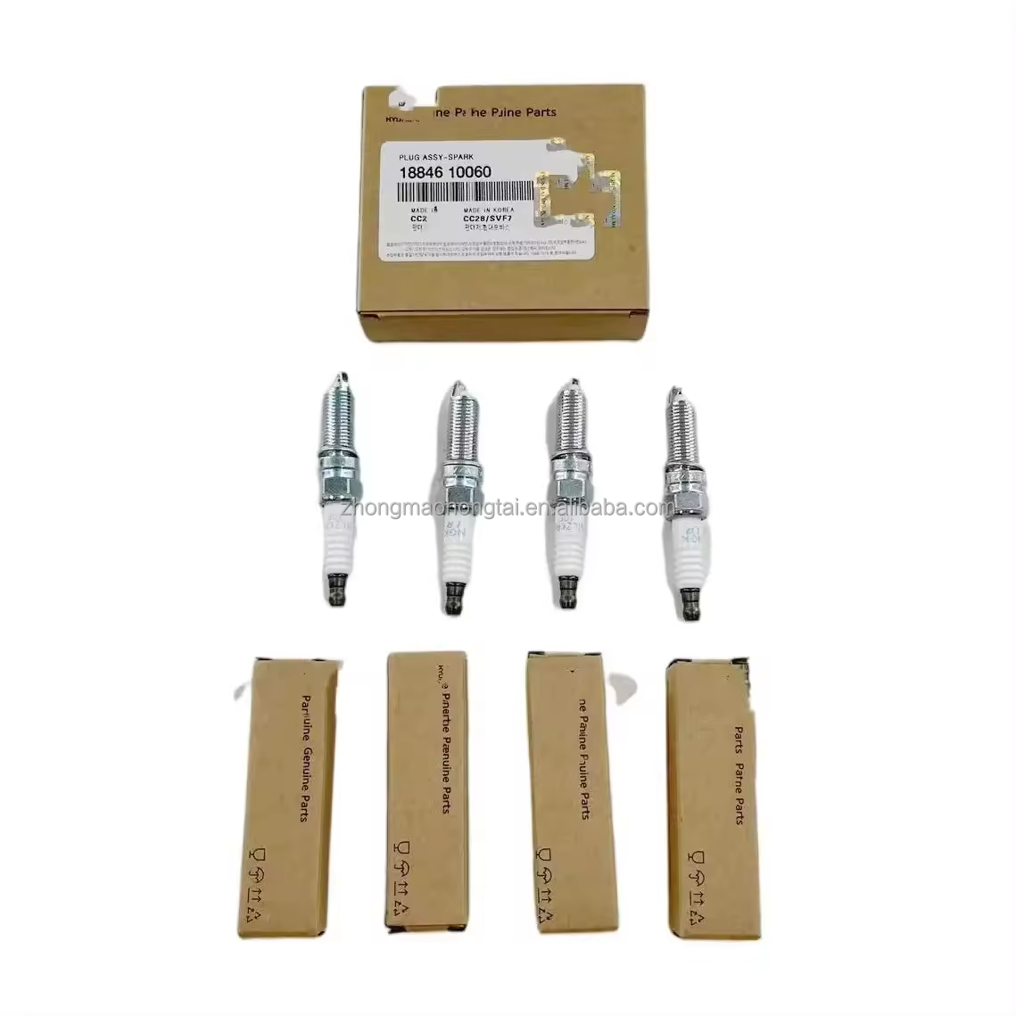High Quality SP-411 Automotive Spark Plugs Bujias OE No LZKR6B-10E SILZKR6B10E SILZKR7B11 for Kia Hyundai Engine 18846-10060