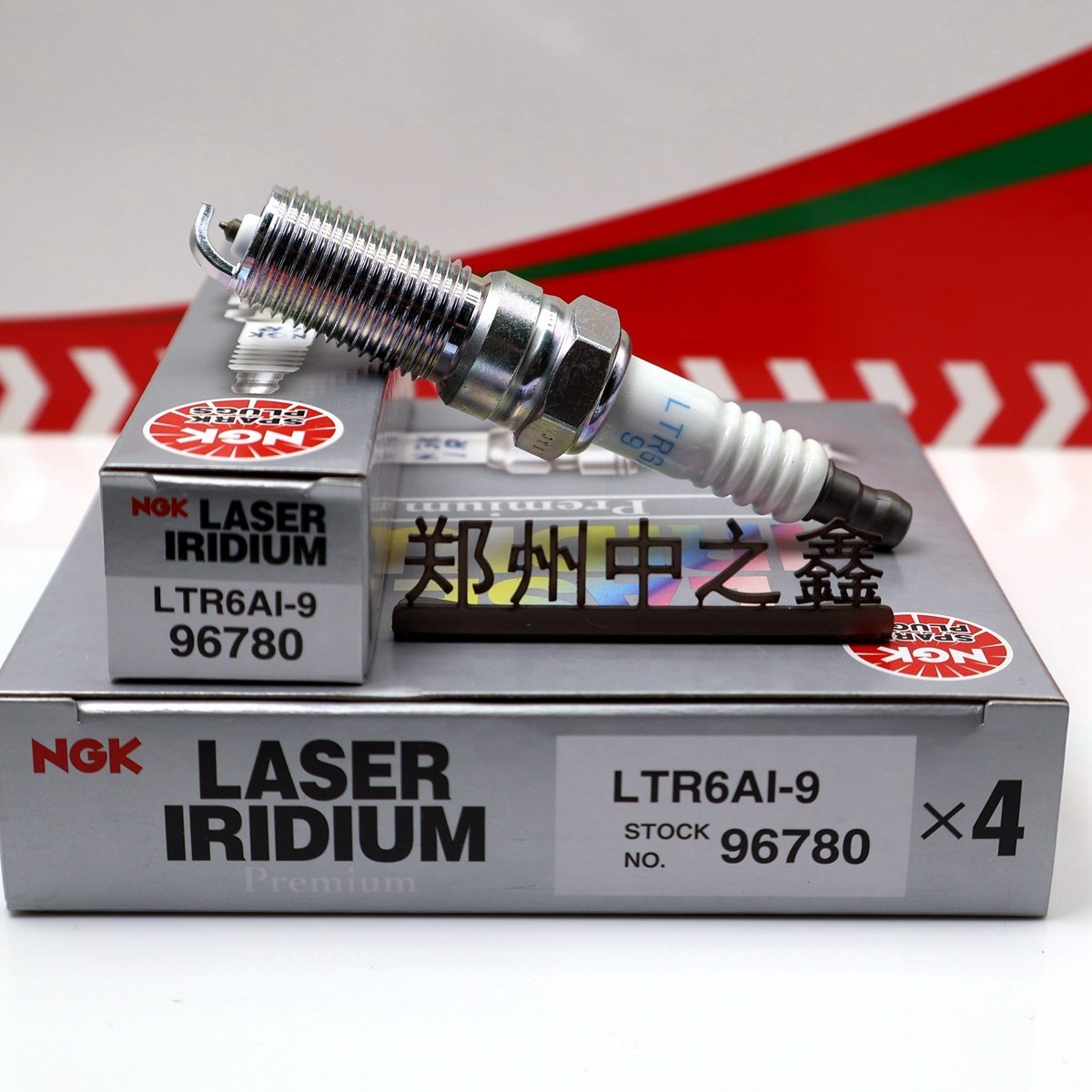 Genuine NGK 96780 LTR6AI-9 Original NGK single Iridium gold spark plug