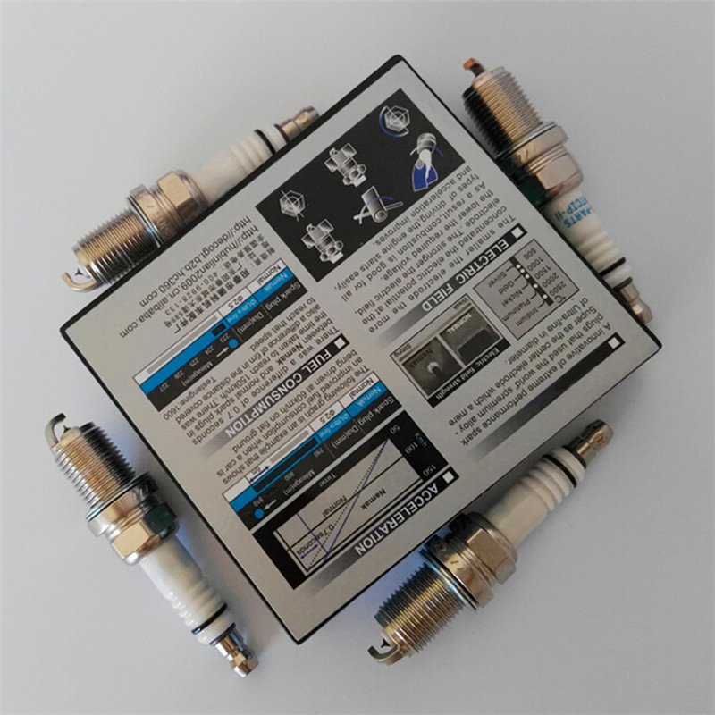 genuine spark plugs for Peugeot 207 206 1.4L TU3AF car engine spare part