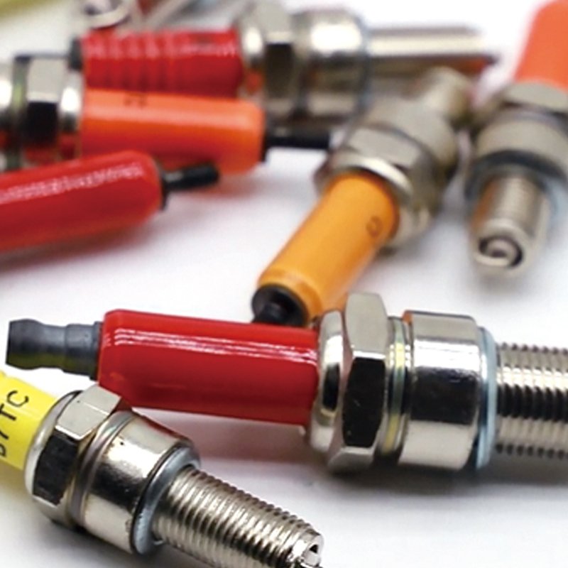 High quality Powerful resistive motorcycle spark plugs for bosch bajaj ct100 spark plug motorcycle for Motorcycle Parts