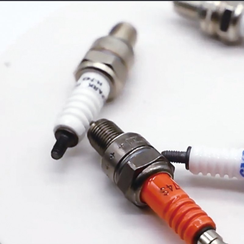 High quality Powerful resistive motorcycle spark plugs for bosch bajaj ct100 spark plug motorcycle for Motorcycle Parts
