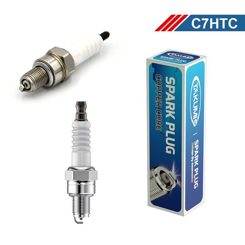 DEKONG SPARK PLUG A7TC REPLACED FOR NGK C7HSA for Motorcycles to cars for engine performance upgrades