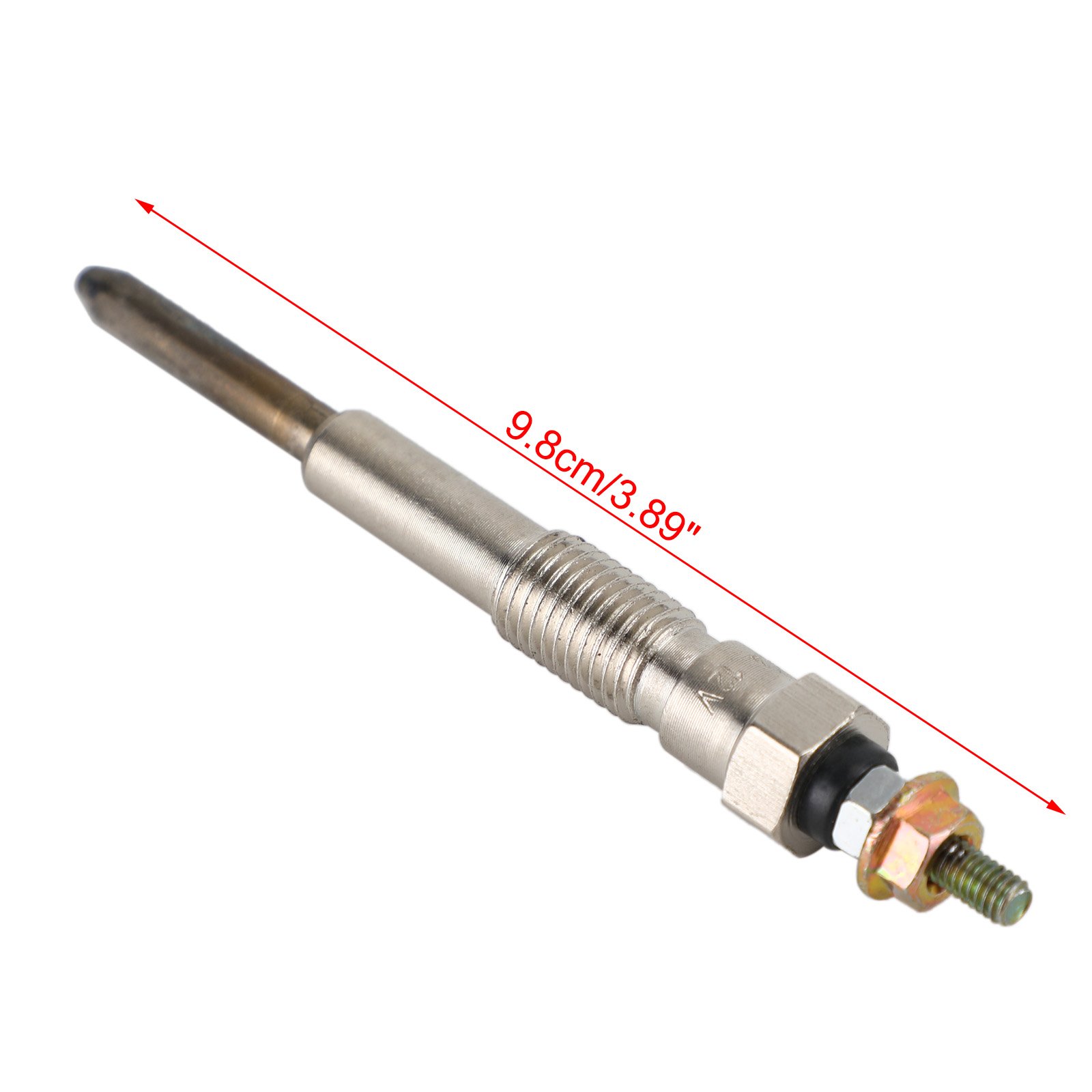 6pcs 19850-68050 12 Volt Glow Plugs For Toyota Landcruiser HJ47 HJ60 HJ75 4.0L 2H Diesel Engine Car Spark Plugs