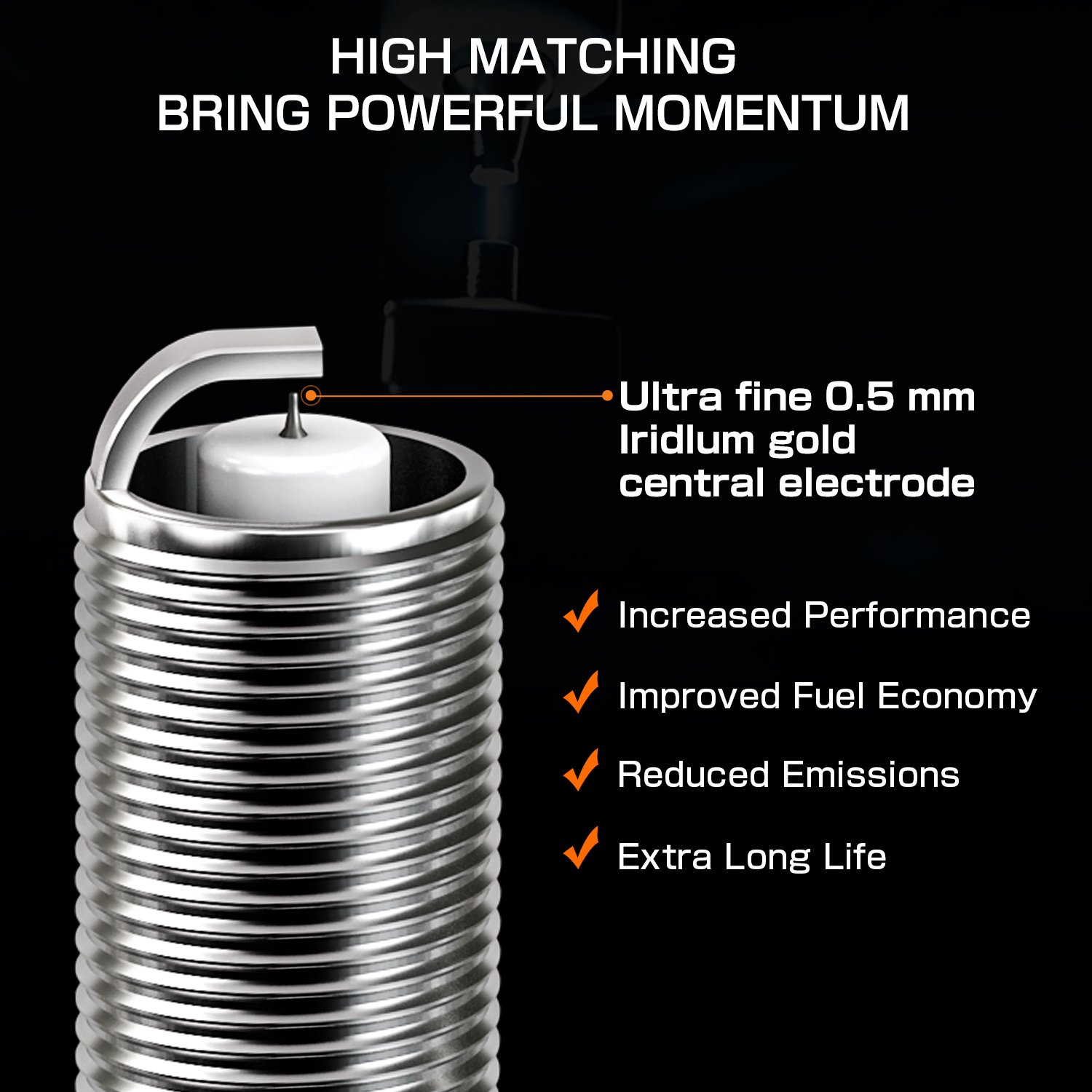 High quality engine system platinum G power BKR6EGP iridium 7092 spark plug