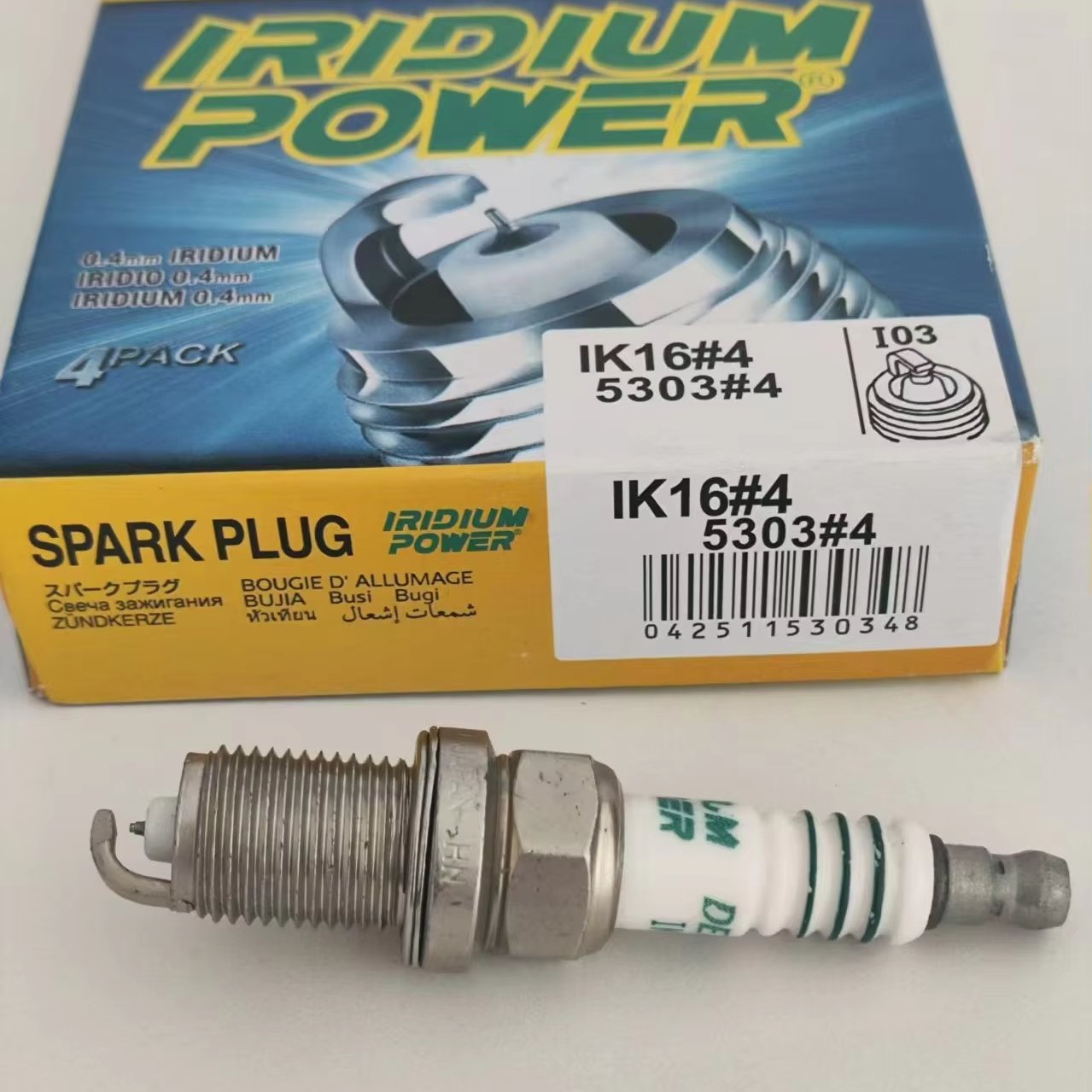 High Quality and Best Price Auto Iridium Spark Plug For DEN-SO OE 5303 IK16