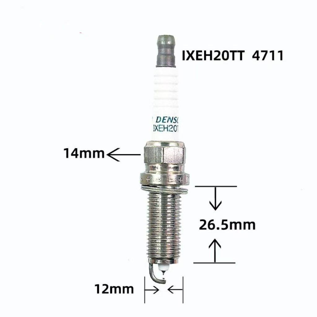 The IXEH22TT is suitable for Honda's new Fit Civic Spark plug Artez Ex Cela CX4 double Iridium Gold 4712