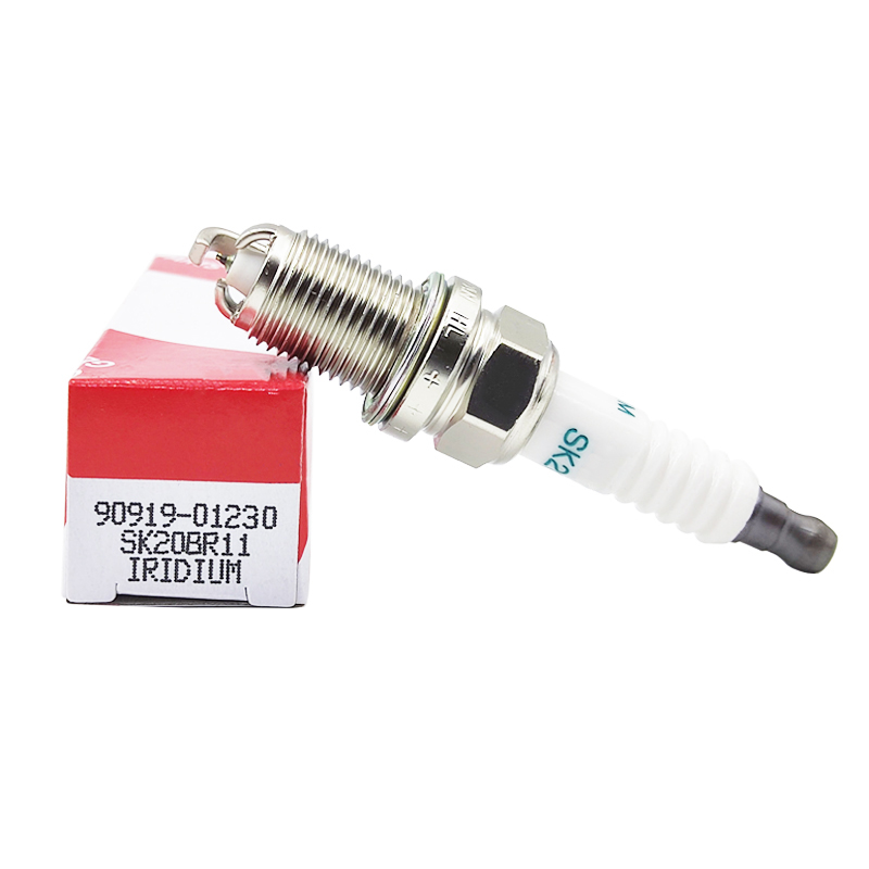 Iridium Spark Plugs For Car Engine 90919-01230 SK20BR11 Auto Spark Plug Cable Spark Plug Tester Blue Color 3 electrodos Bujia