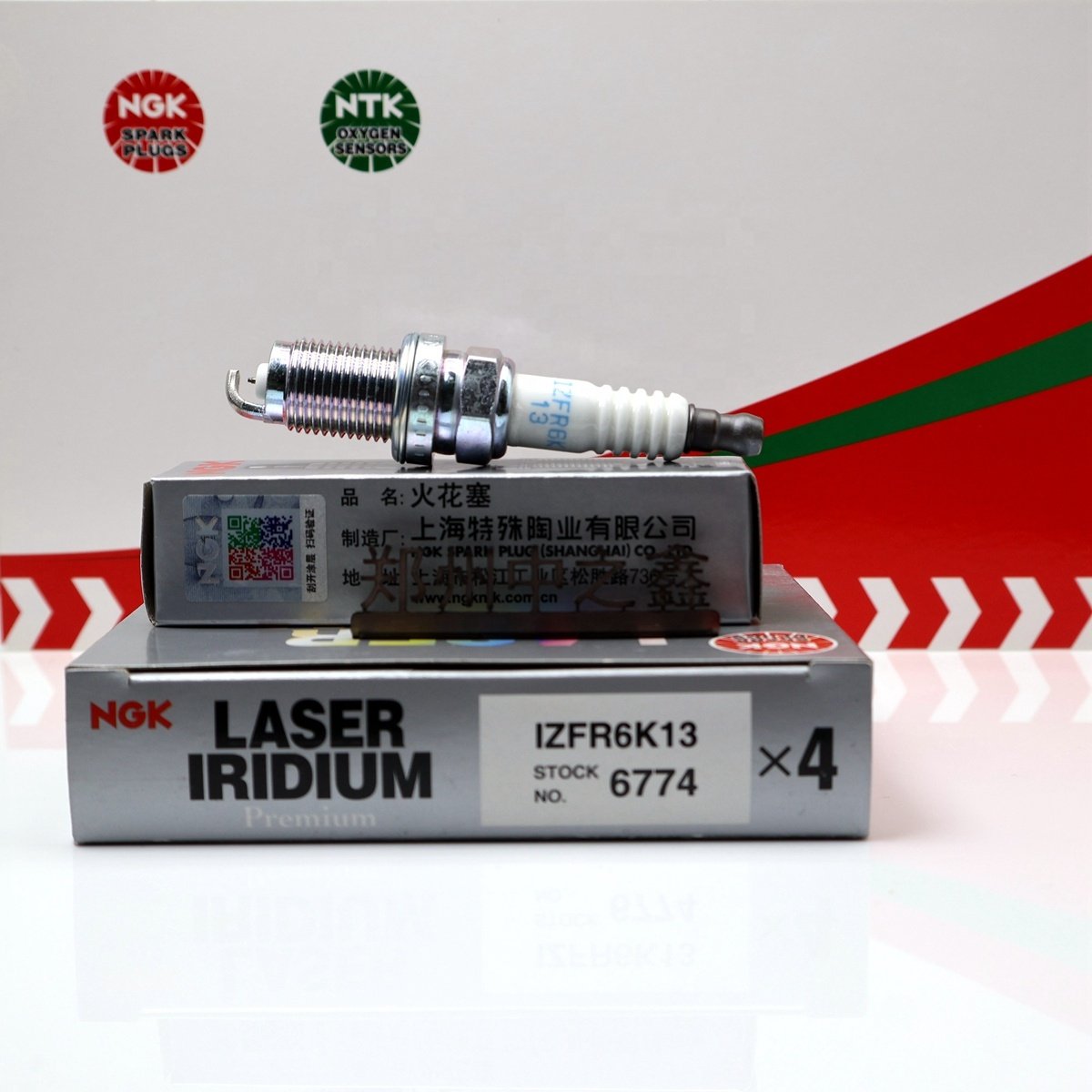 Genuine IZFR6K13 6774 Original NGK Iridium Platinum spark plug 9807B-56A7W