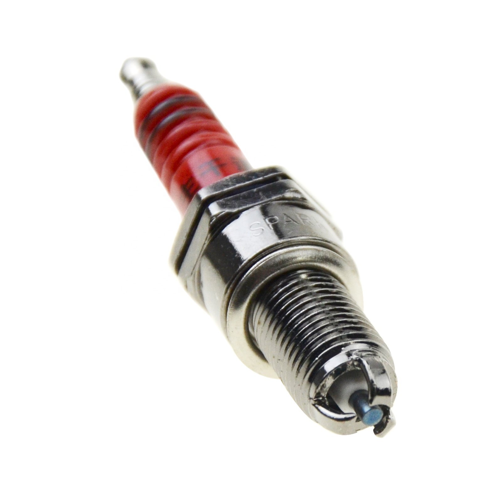 GOOFIT Spark Plug D8TC 3-Electrode Replacement For Motorcycle 50cc 70cc 90cc 110cc ATV 150 Moped Go Kart Scooter