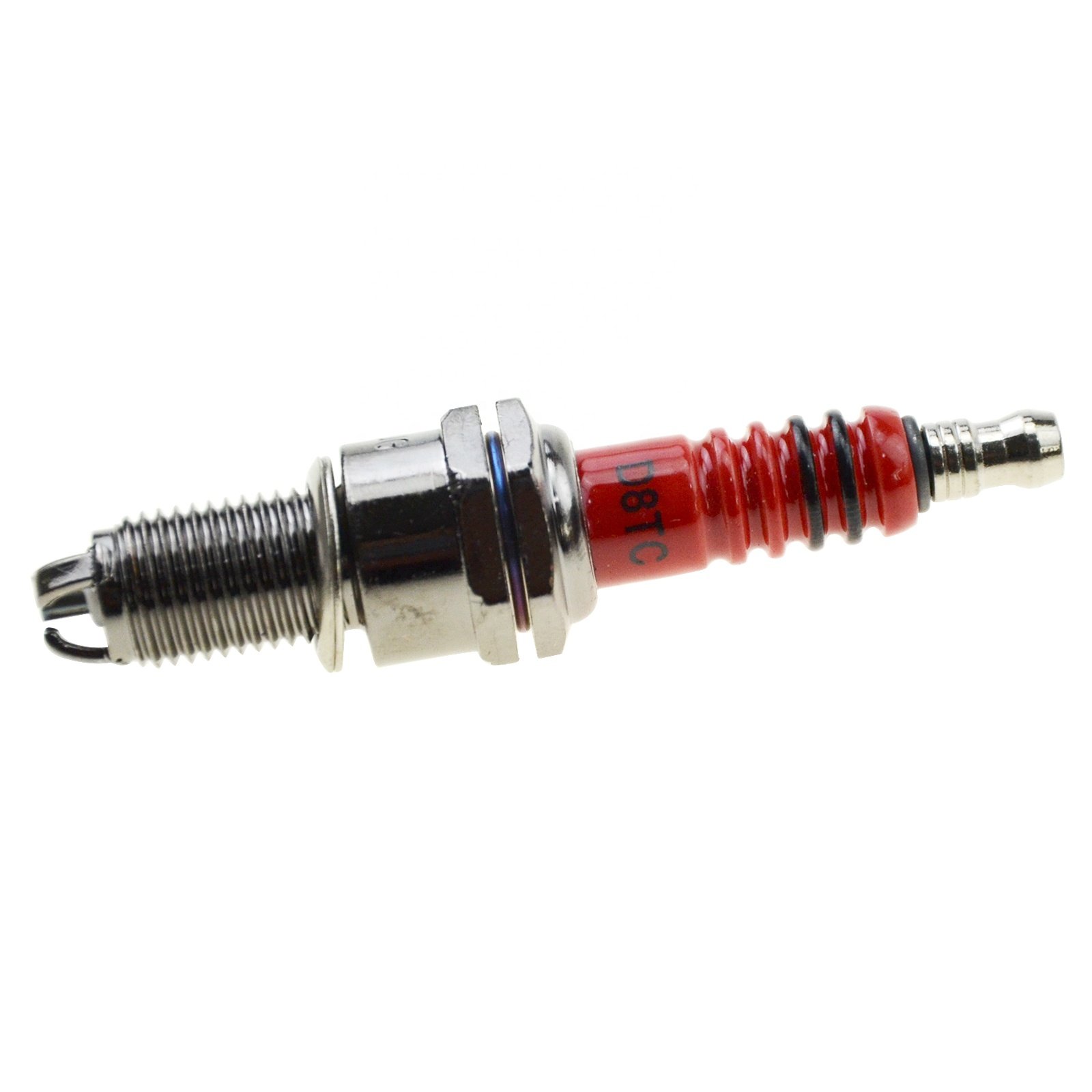 GOOFIT Spark Plug D8TC 3-Electrode Replacement For Motorcycle 50cc 70cc 90cc 110cc ATV 150 Moped Go Kart Scooter
