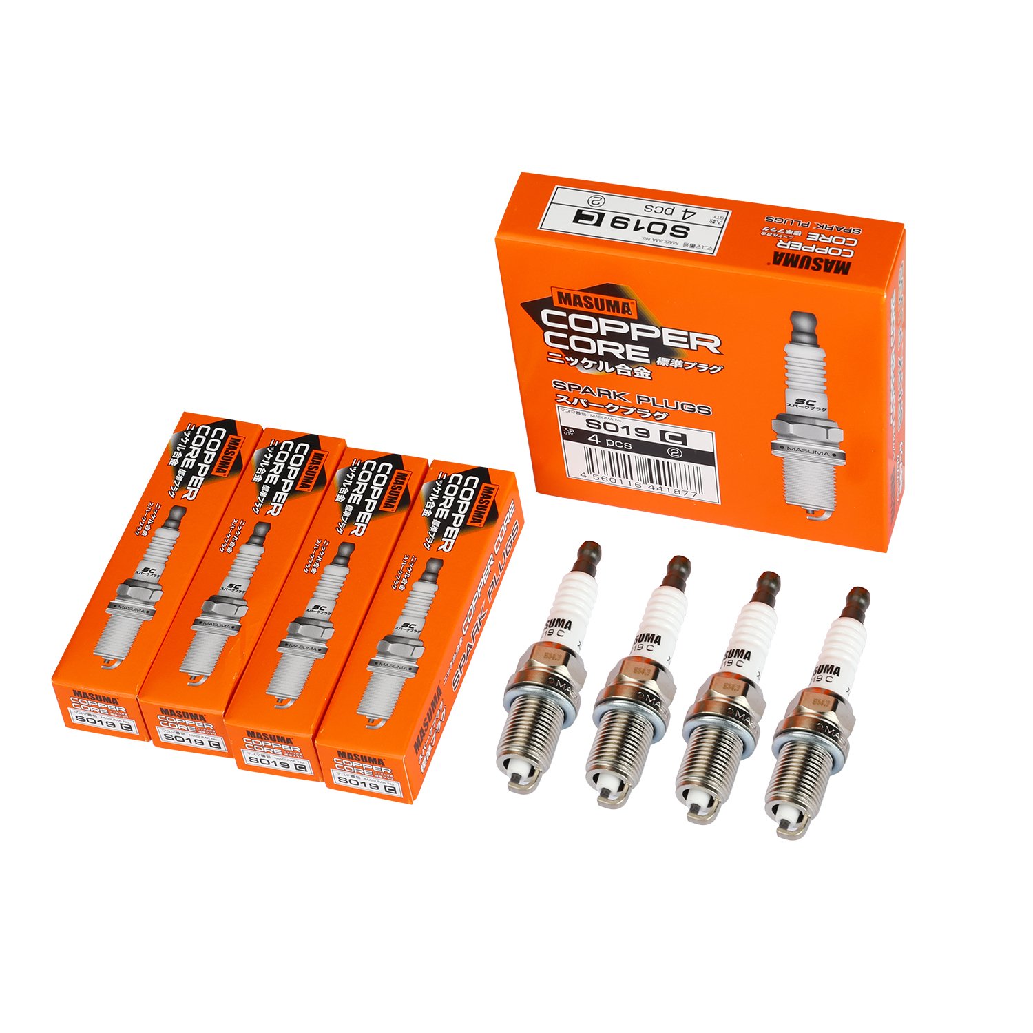 S019C MASUMA Auto Vehicles Accessories engine Spark Plug For toyota 90919-01177-000 90919-YZZAD 90919-01244