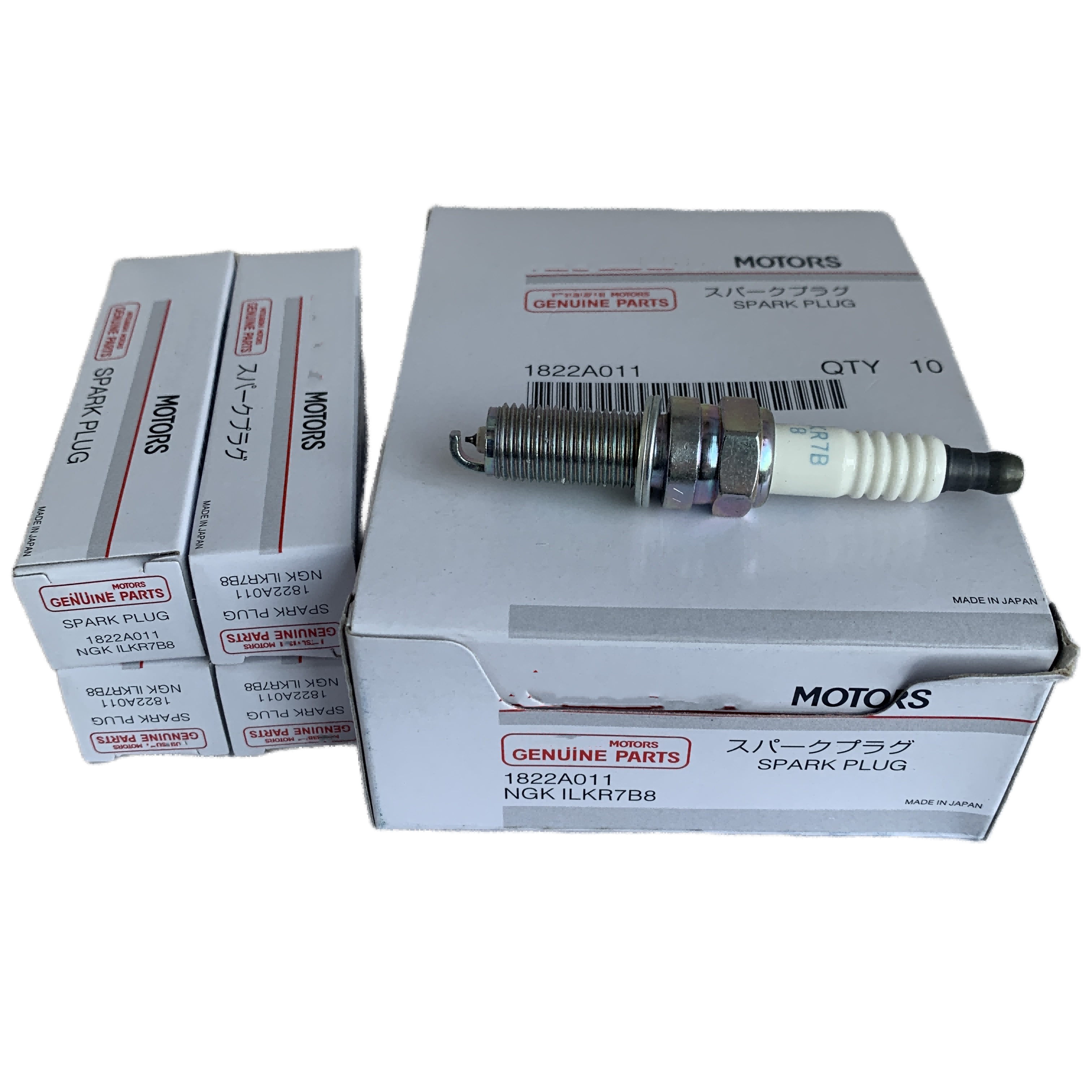 Auto Engine Systems 1822A011 ILKR7B8 1989 Iridium Platinum Spark Plugs For MITSUBISHI OUTLANDER NGK candle