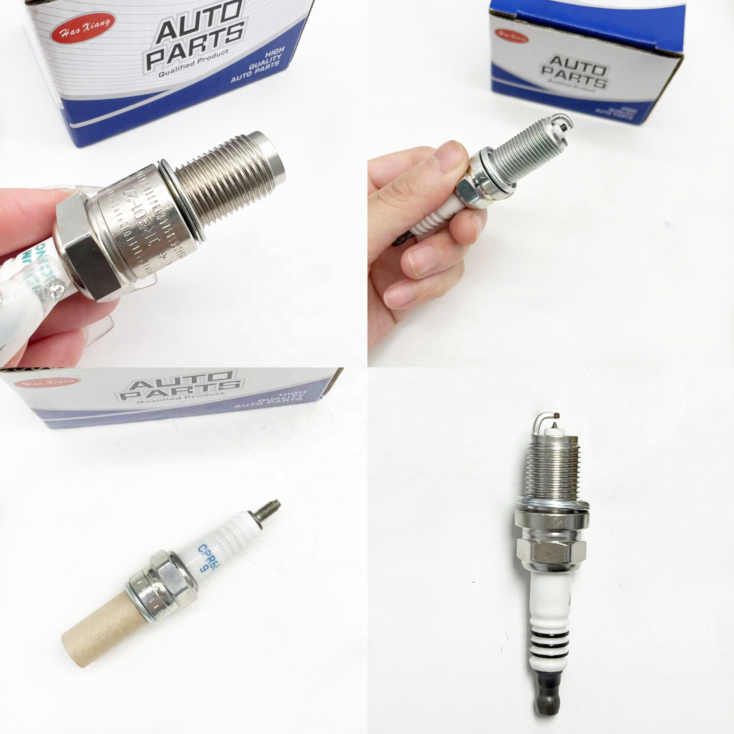 Haoxiang High Performance Car Genuine Bujias Spark Plug bkr6e-11 90919-01210 90919-01253 22401-ED815 for Toyota Nissan Hyundai
