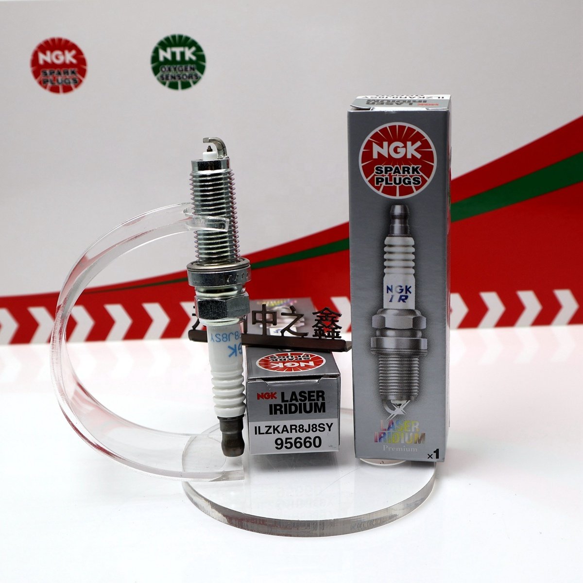 Genuine NGK 95660 ILZKAR8J8SY Original NGK Iridium Platinum spark plug