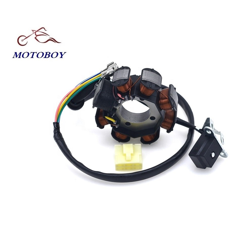 OEM Ignition Stator Magneto 5 wire AC 8 Pole Coil for Honda CG125&150-8 125&150cc engine Scooter Moped ATV Dune Buggy Go Kart