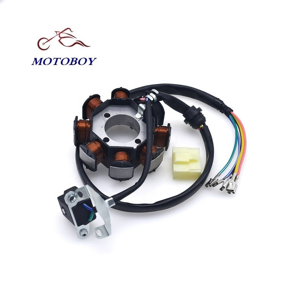 OEM Ignition Stator Magneto 5 wire AC 8 Pole Coil for Honda CG125&150-8 125&150cc engine Scooter Moped ATV Dune Buggy Go Kart