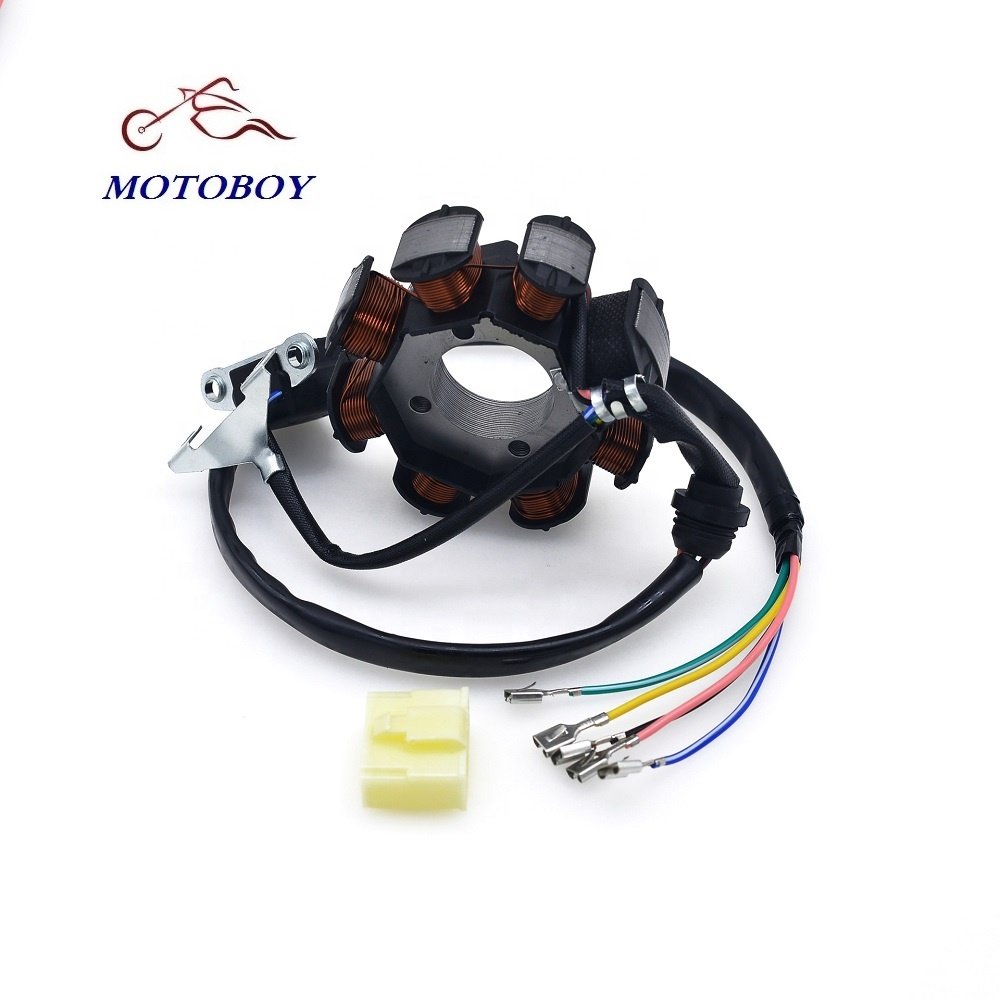 OEM Ignition Stator Magneto 5 wire AC 8 Pole Coil for Honda CG125&150-8 125&150cc engine Scooter Moped ATV Dune Buggy Go Kart