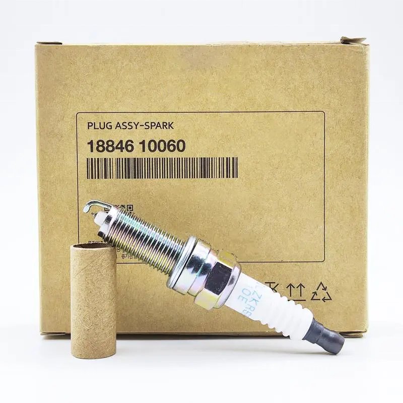 Factory price New Package 4PCS korean Auto Car Engine Parts SILZKR6B10E bujias Spark Plugs 18846-10060 18846-11070 for Hyundai