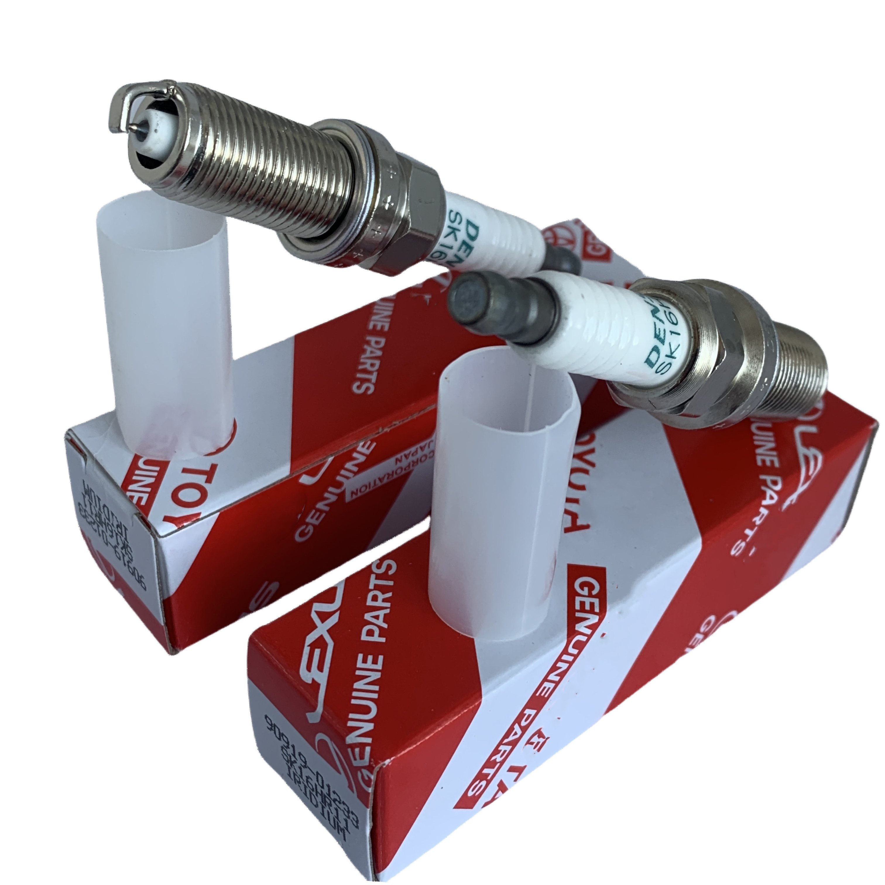 wholesale Original Spark Plug OEM 90919-01233 9091901233 for toyota TUNDRA Pickup VENZA FJ CRUISER
