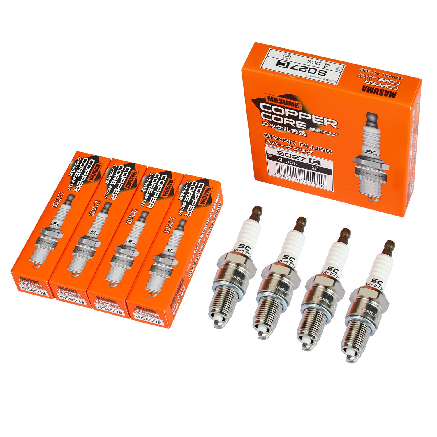 S027C MASUMA Japanese brand Auto Engine Systems car Spark plug for HONDA CIVIC BPR5EY 271727