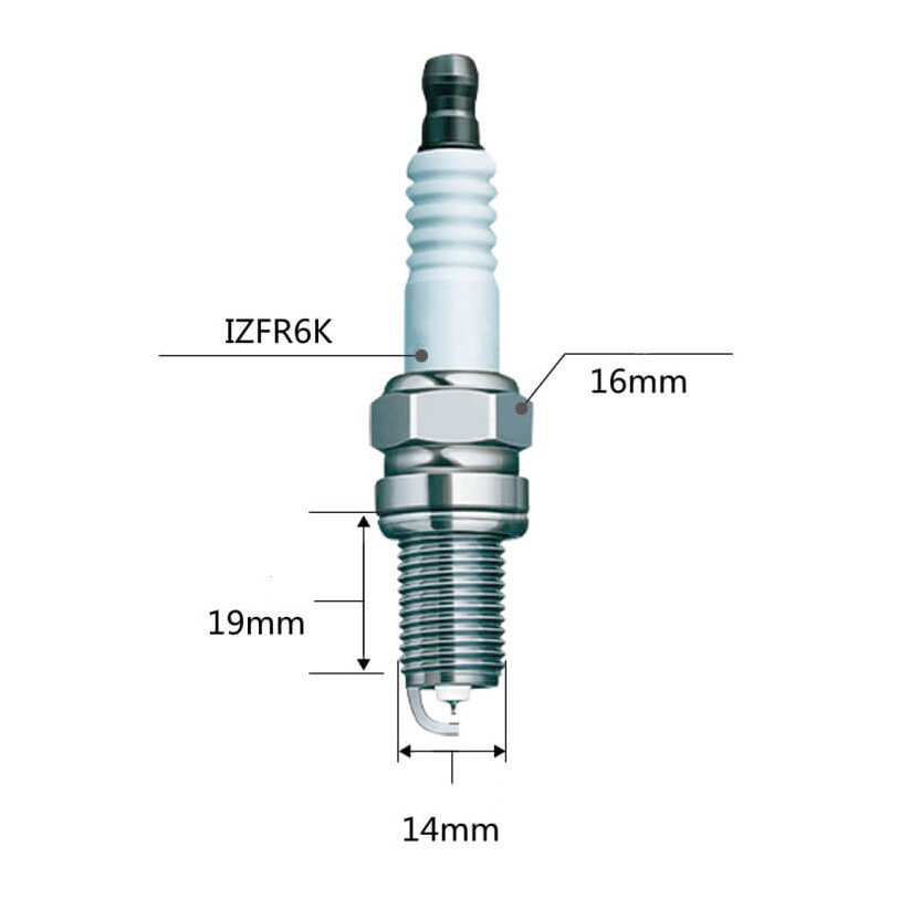 High quality auto parts engine spark plug for E46 E60 E63 E64 Z3 Z8 OEM IZFR6H11 0032134 12127526799 12120032134