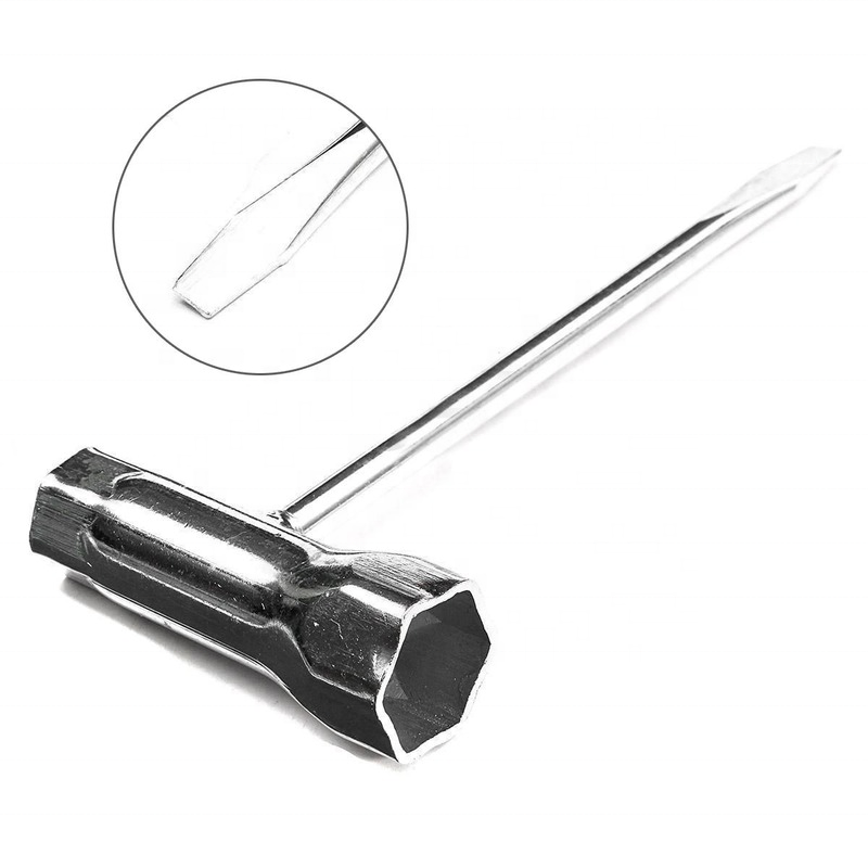 Spark Plug Socket Wrench 13mm & 19mm Stainless Steel Spanner for Gasoline Chainsaw and Brush Cutter 5016917-01