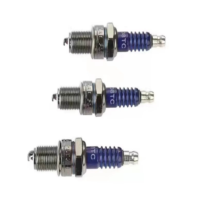 Red Blue Yellow White D8TC A7TC E6TC F5TC CR8E Motorcycle Ignition System Spark Plugs