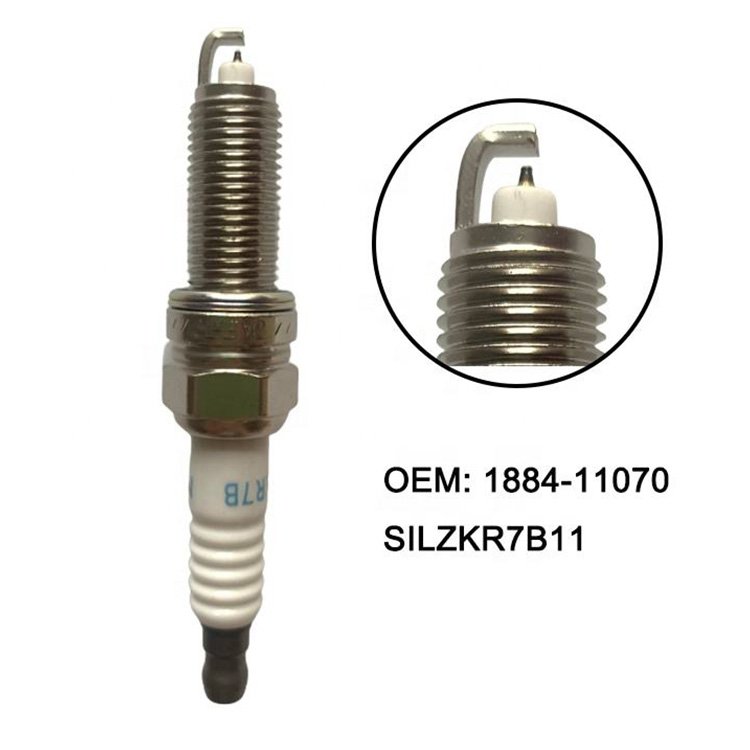 Factory direct sales car engine spark plug 1884611070 SILZKR7B-11 18846-11070 for kia spark plugs