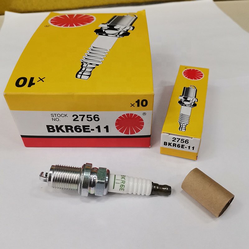 High quality auto engine spare part Iridium ignition bujias stock no 2756 BKR6E-11 spark plug for SUZUKI car