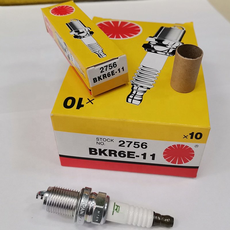 High quality auto engine spare part Iridium ignition bujias stock no 2756 BKR6E-11 spark plug for SUZUKI car