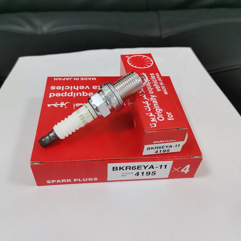 High Quality Genuine Spare Parts Iridium Platinum 4195 BKR6EYA-11 Spark Plug for suzuki Benz honda