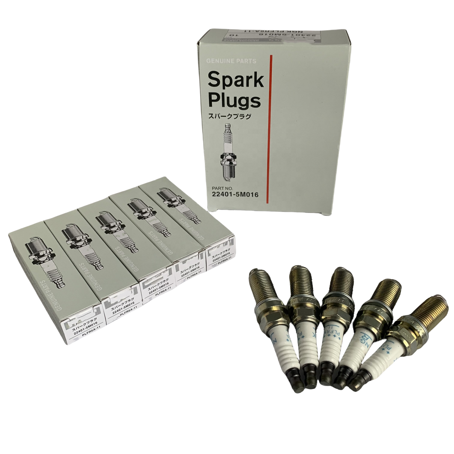 High quality Car Iridium Platinum Spark Plugs 22401-5M016 224015M016 for NISSAN 350Z Coupe ALTIMA MAXIMA