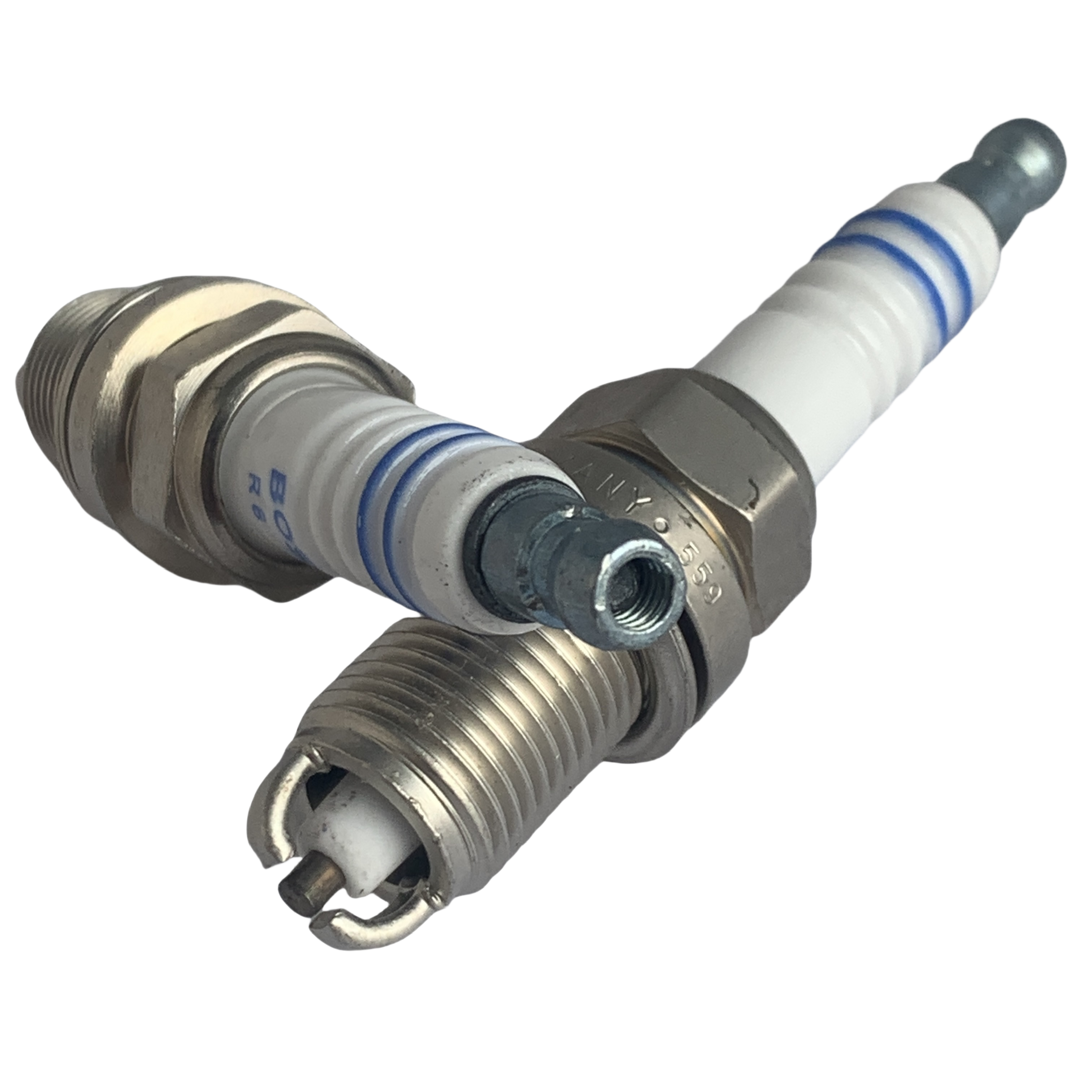 High quality Double electrode bujias iridium Platinum spark plugs 02422235914 for Audi VW BMW Mercedes Benz
