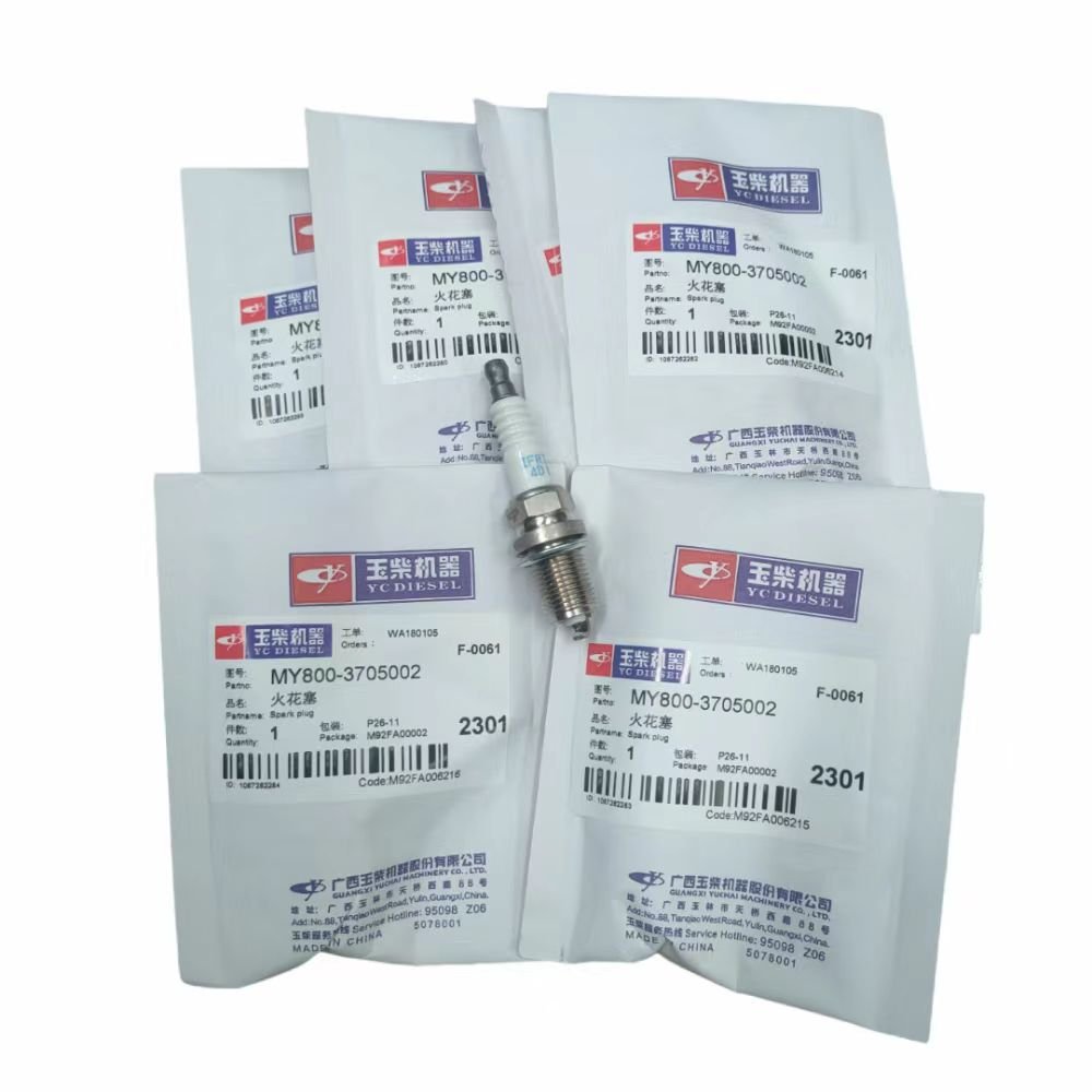 Spark plug MY800-3705002 Auto Parts IFR7U4D-N is suitable for Yuchaitian gas engine