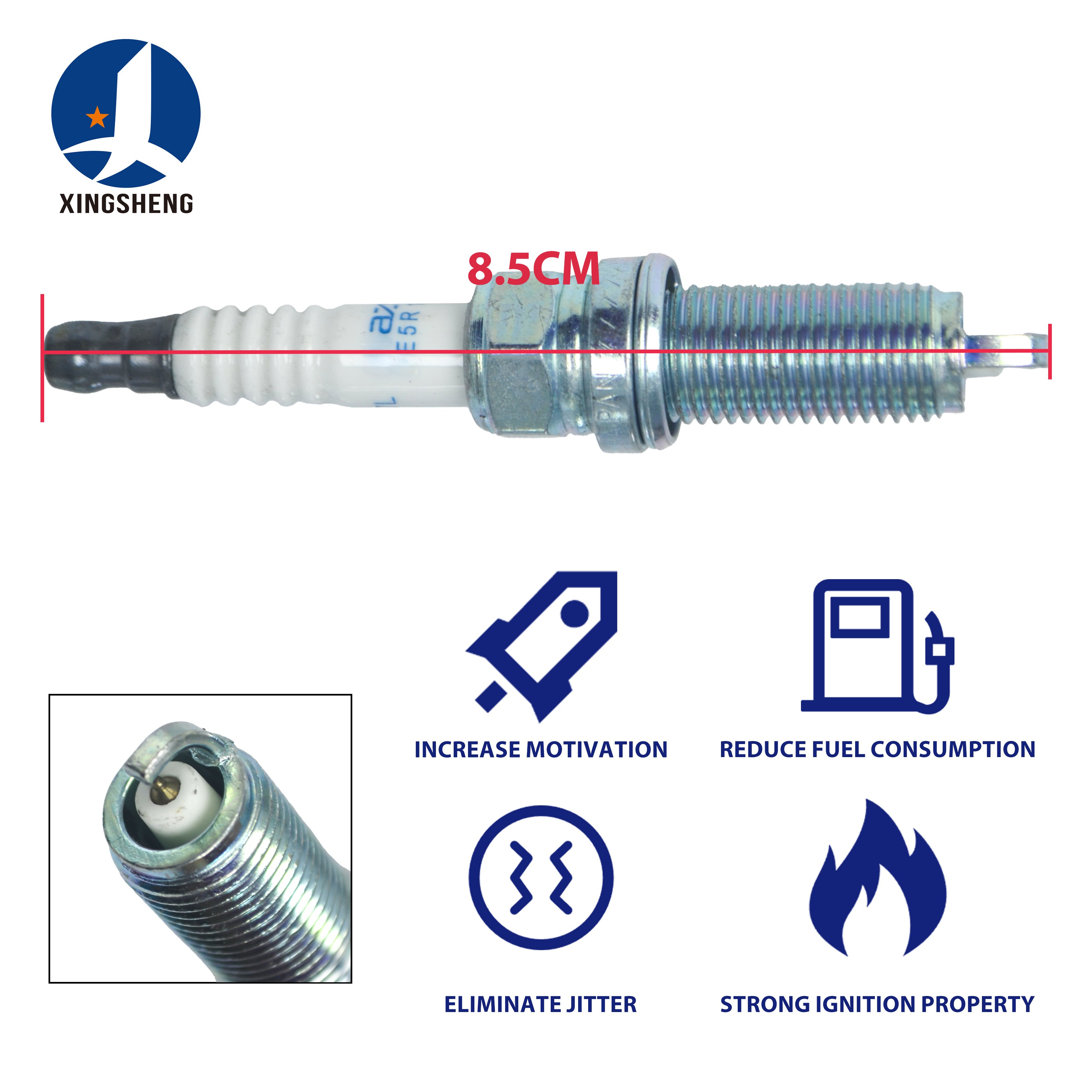 Best Quality PE5R-18-110 ILKAR7L11 For NGK Mazda 3 6 CX-3 CX-5 2.0L 2.5L Iridium Spark Plugs
