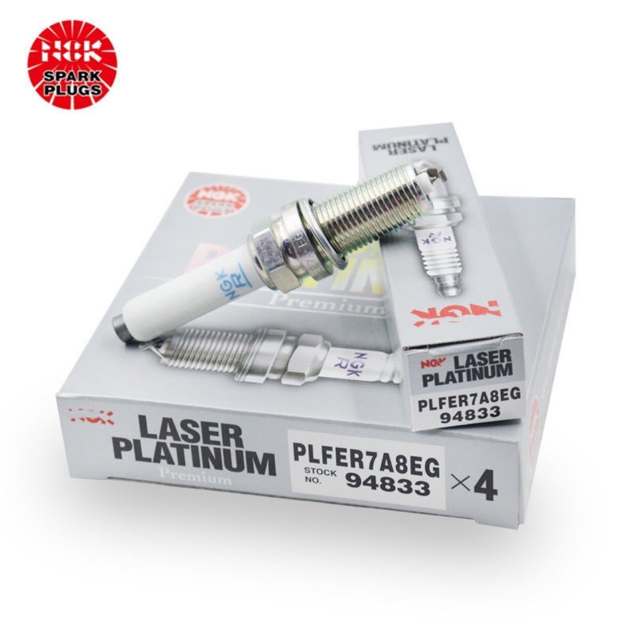 Genuine PLFER7A8EG 94833 NGKK Laser Platinum Spark Plugs Iridium Japan Original Spark Plug for Car