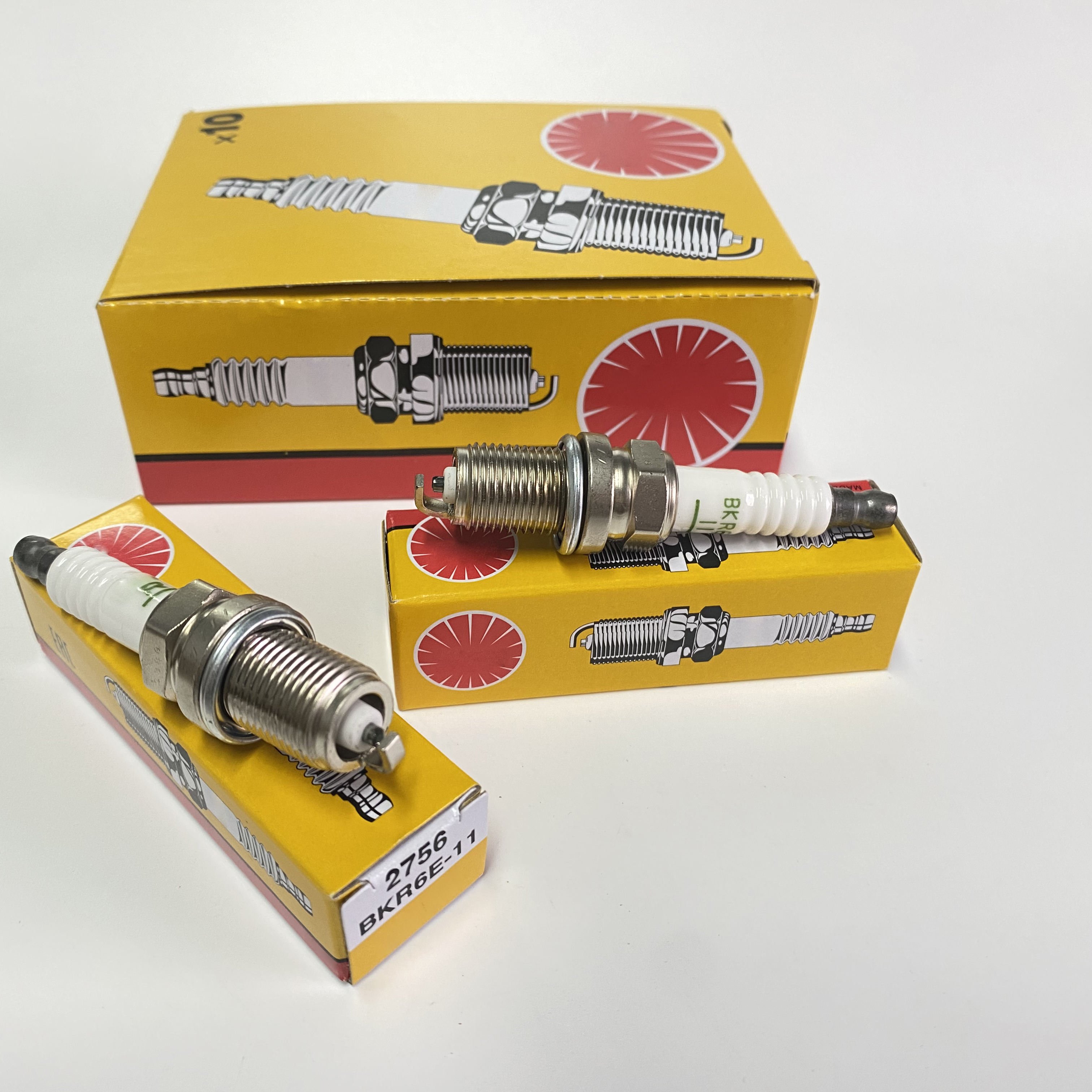 Car spark plug Iridium BKR6E-11 2756 bujias For ngk spark plugs Suzuki Nissan HONDA Toyota spark plug