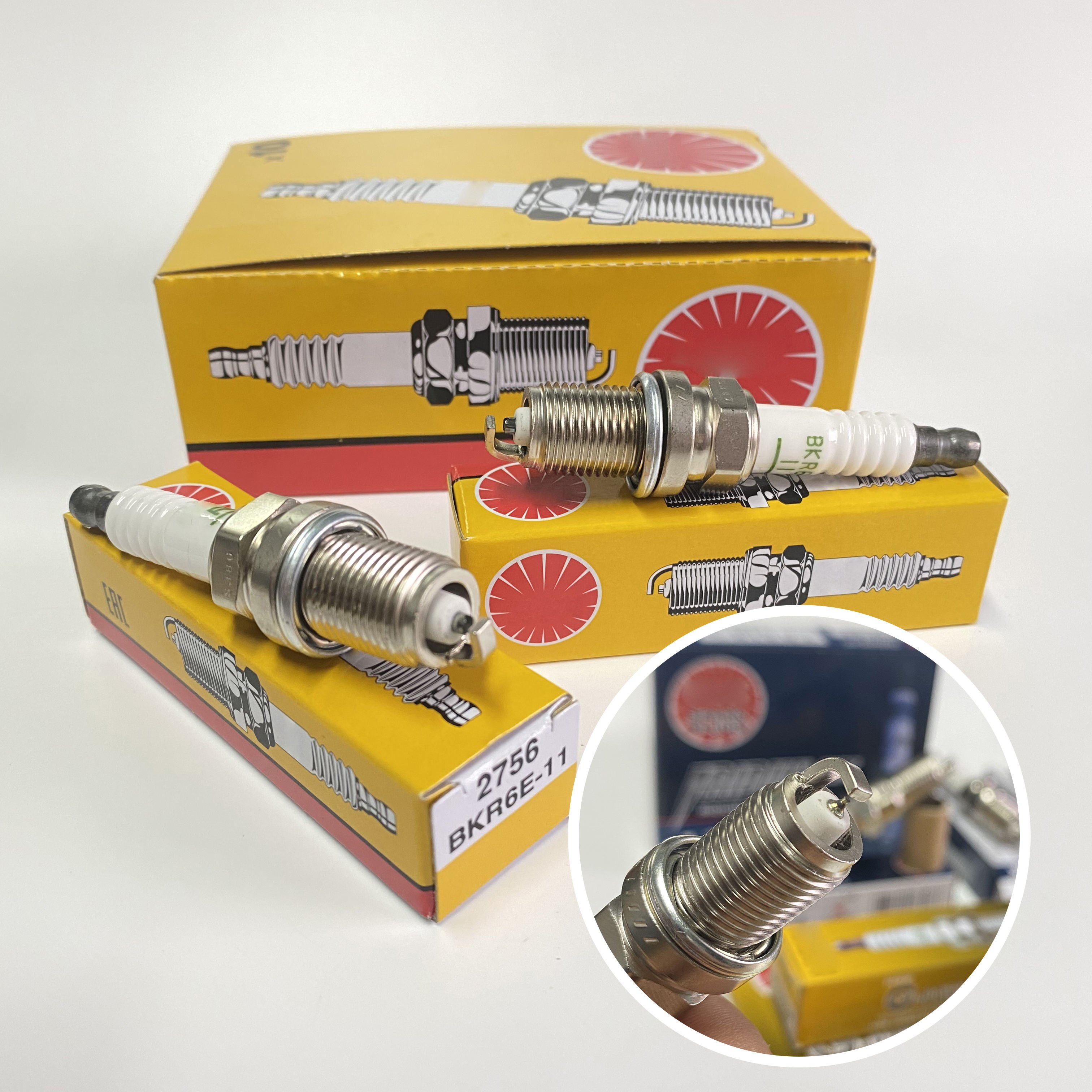 Car spark plug Iridium BKR6E-11 2756 bujias For ngk spark plugs Suzuki Nissan HONDA Toyota spark plug