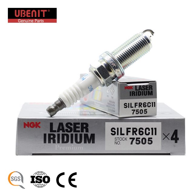 NG K BKR6E-11 2756 6962 BKR6E11 12mm Best Quality Iridium Spark Plugs Bujias For Cars bujias ng k