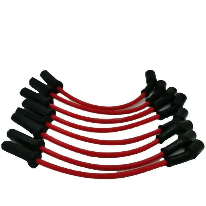 QSF good quality spark plug wire set ignition cable 9748HH 9748UU 9748RR 9748EE For Hummer Chevrolet GMC