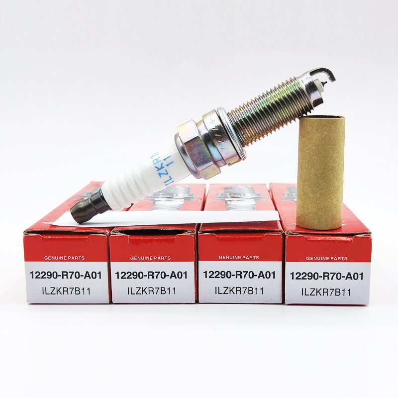 Car Engine system iridium spark plug 12290-R70-A01 ILZKR7B11 high quality bujias spark plug for Honda cars