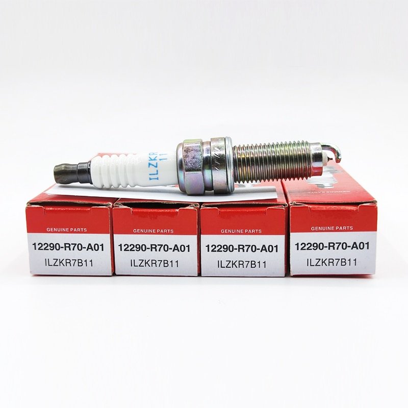 Car Engine system iridium spark plug 12290-R70-A01 ILZKR7B11 high quality bujias spark plug for Honda cars