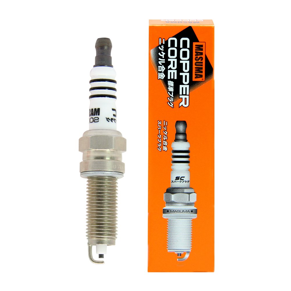 S001C Japan MASUMA Nickel alloy Spark Plug for NGK LZKR6B-10E for DENSO XUH20TT for Hyundai Kia 18855-10060 Copper spark plug