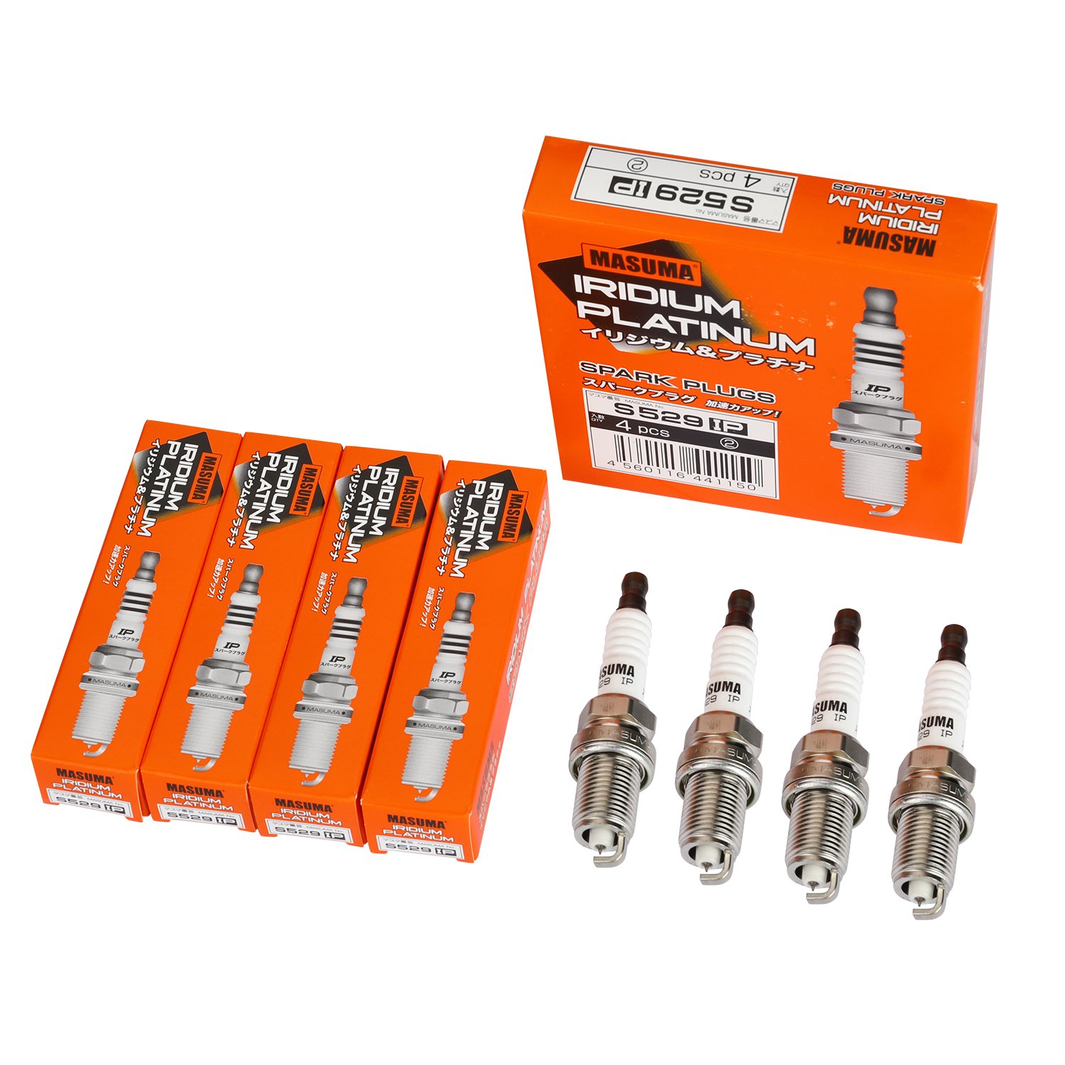 S529IP Japan MASUMA Iridium platinum spark plug for Denso SK20R11 for TOYOTA 90919-01210