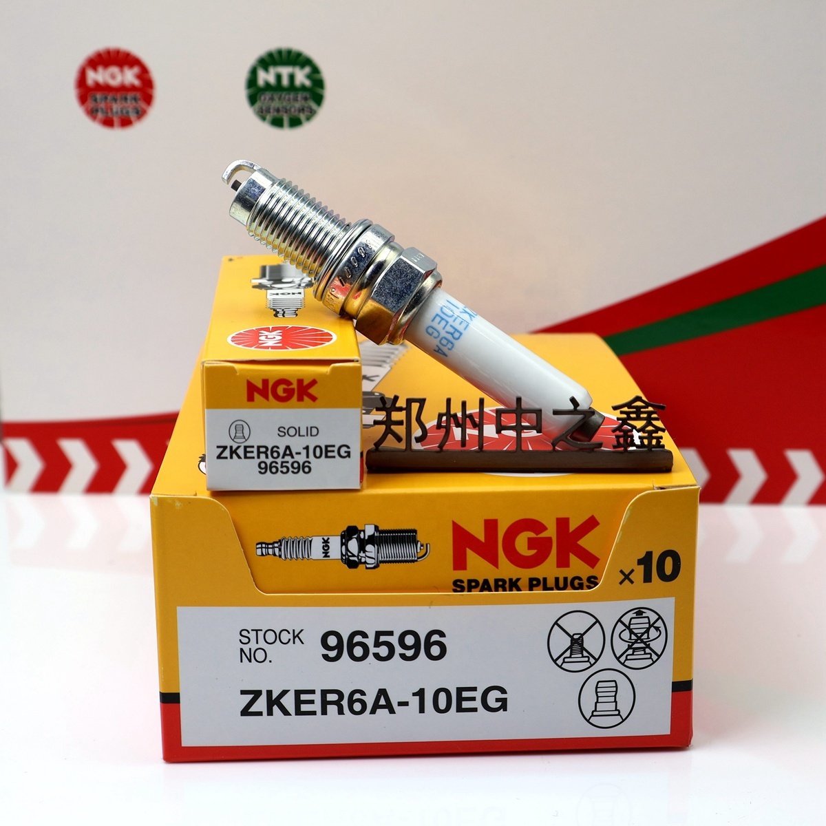 GenuineZKER6A-10EG 96596 Original NGK nickel alloy spark plug ZKER6A-10DEG NGK 97973 04C905601 04C905616