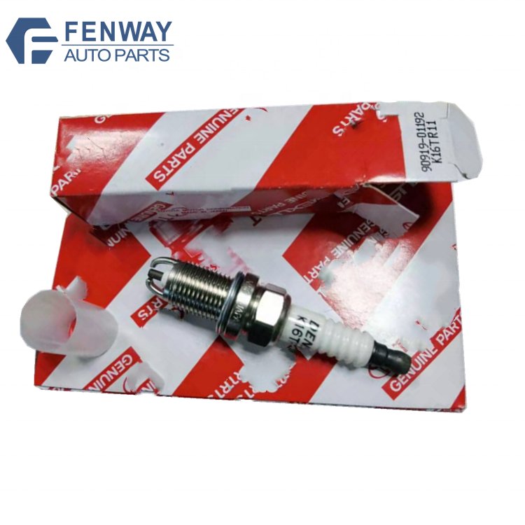 Auto Iridium Spark Plugs For Toyota Corolla Land Cruiser Hilux 90919-01192 K16TR11 Spark Plug